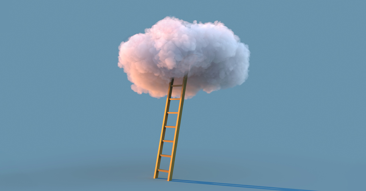 Ladder into cloud